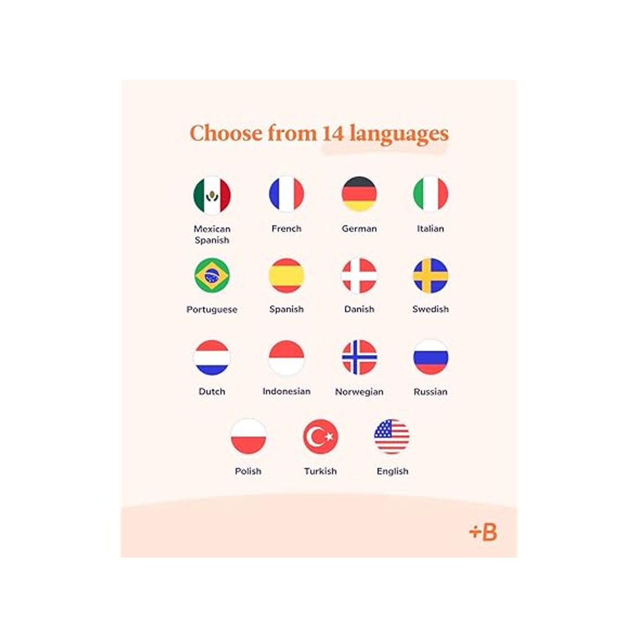 Babbel® Learn a New Language - Choose from 14 Languages (Lifetime Subscription) product image