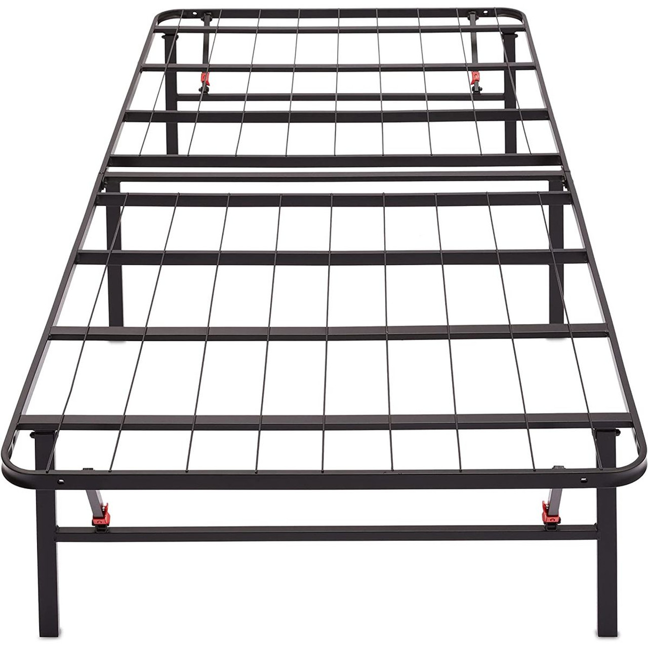 Twin XL Foldable Metal Platform Bed Frame by Amazon Basics® product image