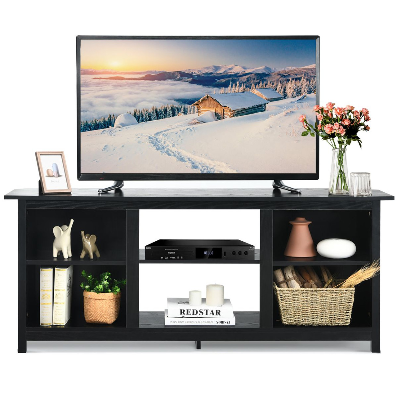 Costway 58" TV Stand Entertainment Media Console product image