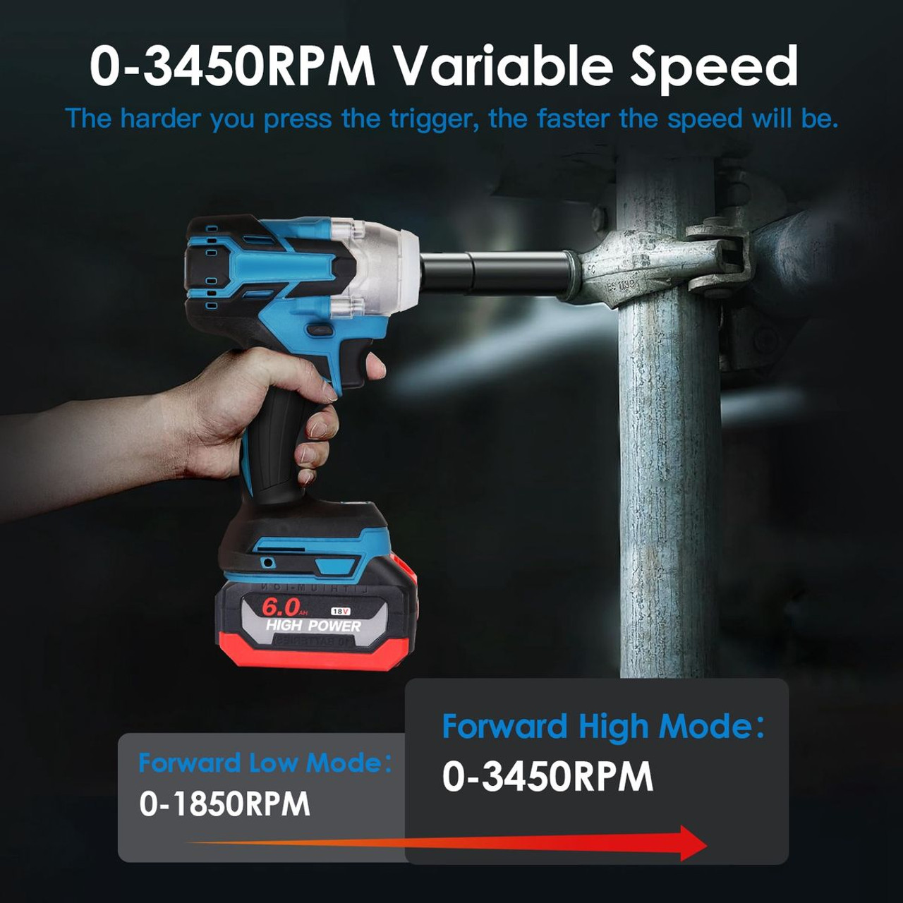 iMounTEK® 3-in-1 Wrench Drill Screwdriver product image