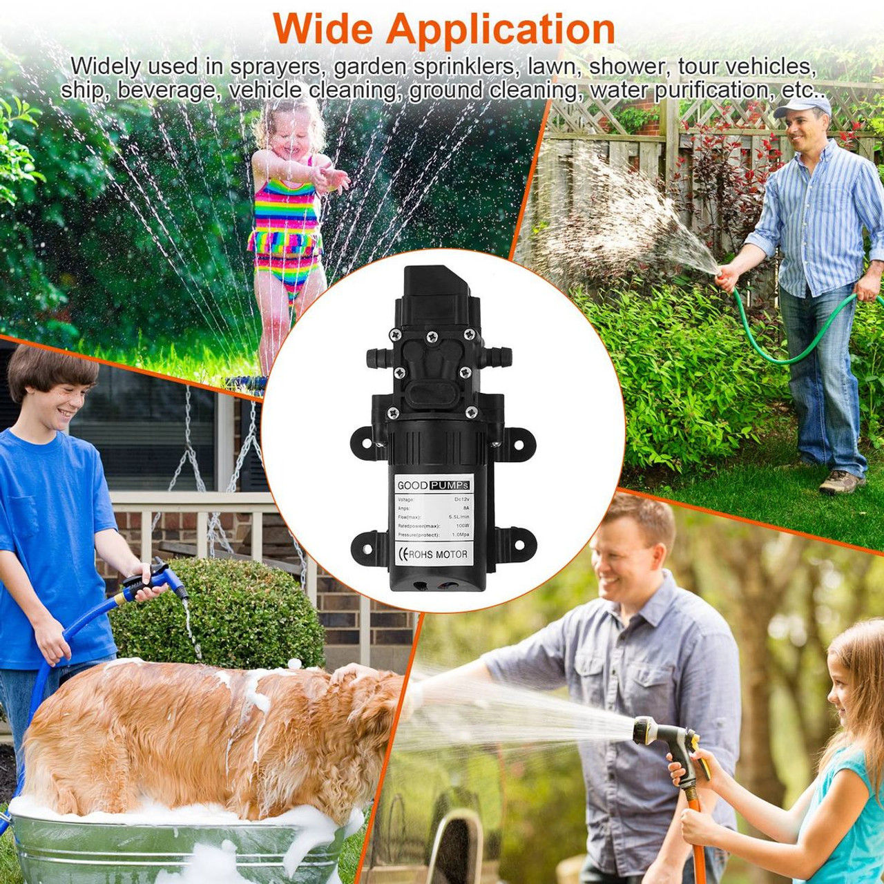 iMounTEK® 12V DC Water Pump product image