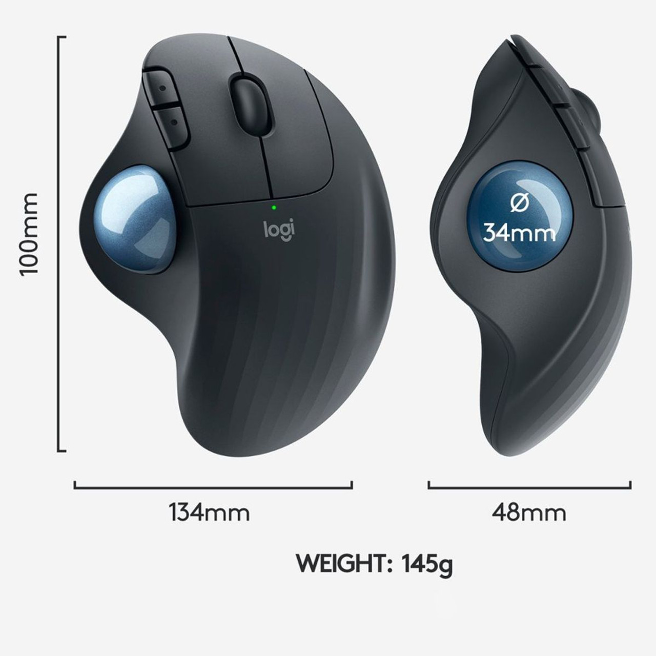 Logitech Ergo M575 Wireless Trackball Mouse product image