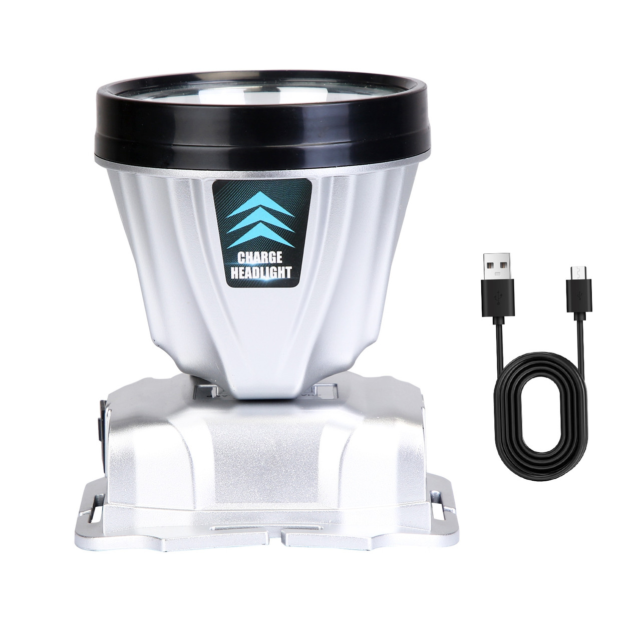 iMounTEK® 2-in-1 Rechargeable LED Headlamp & Power Bank product image