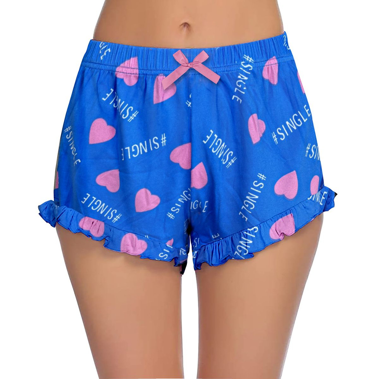 Women's Ultra-Soft Cozy Fun Printed Pajama Lounge Shorts (4-Pair) product image