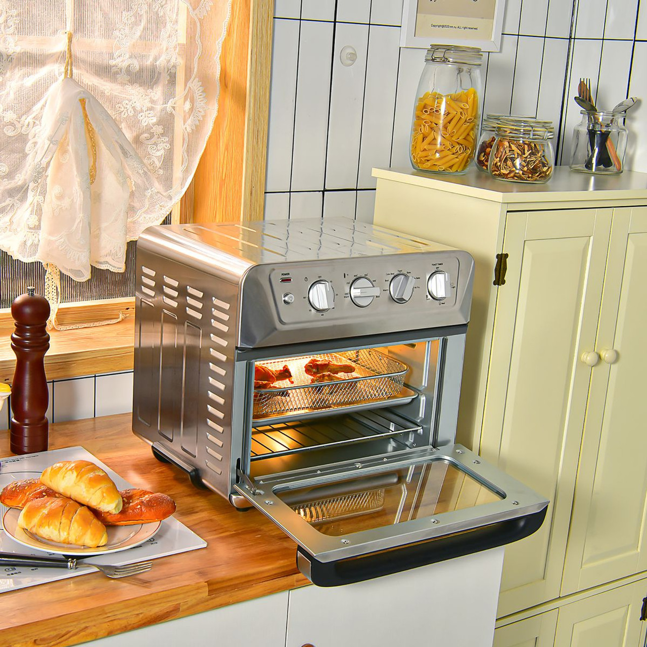 Costway 21.5QT Air Fryer Toaster Oven product image