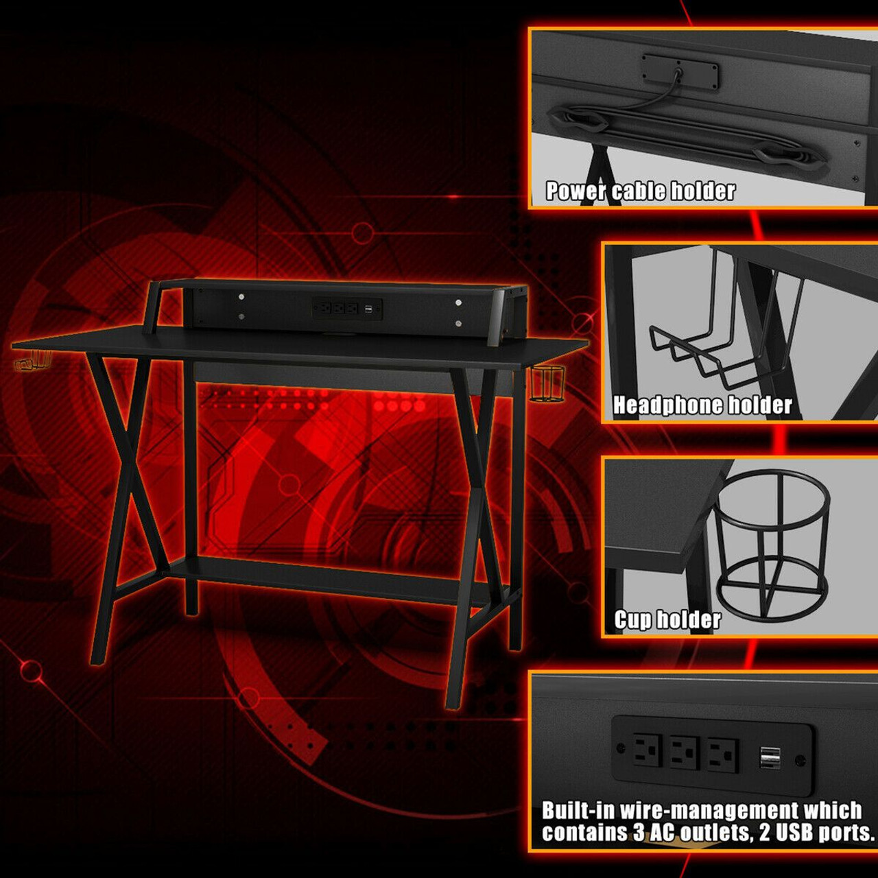 All-In-One Professional Gamer Desk product image