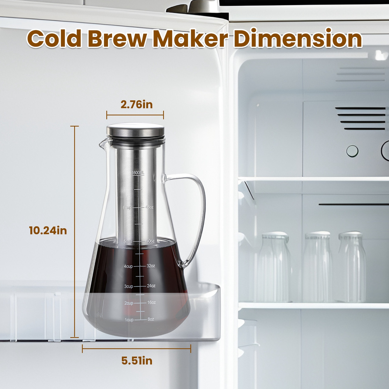 NewHome™ Cold Brew Coffee Maker product image