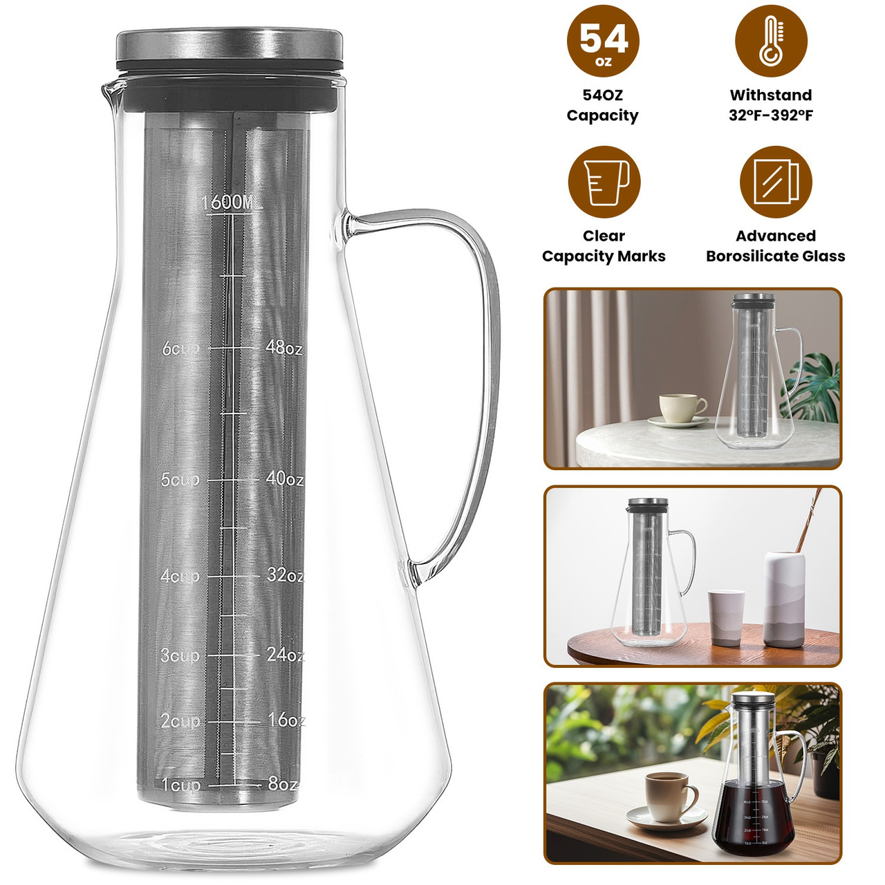 NewHome™ Cold Brew Coffee Maker product image