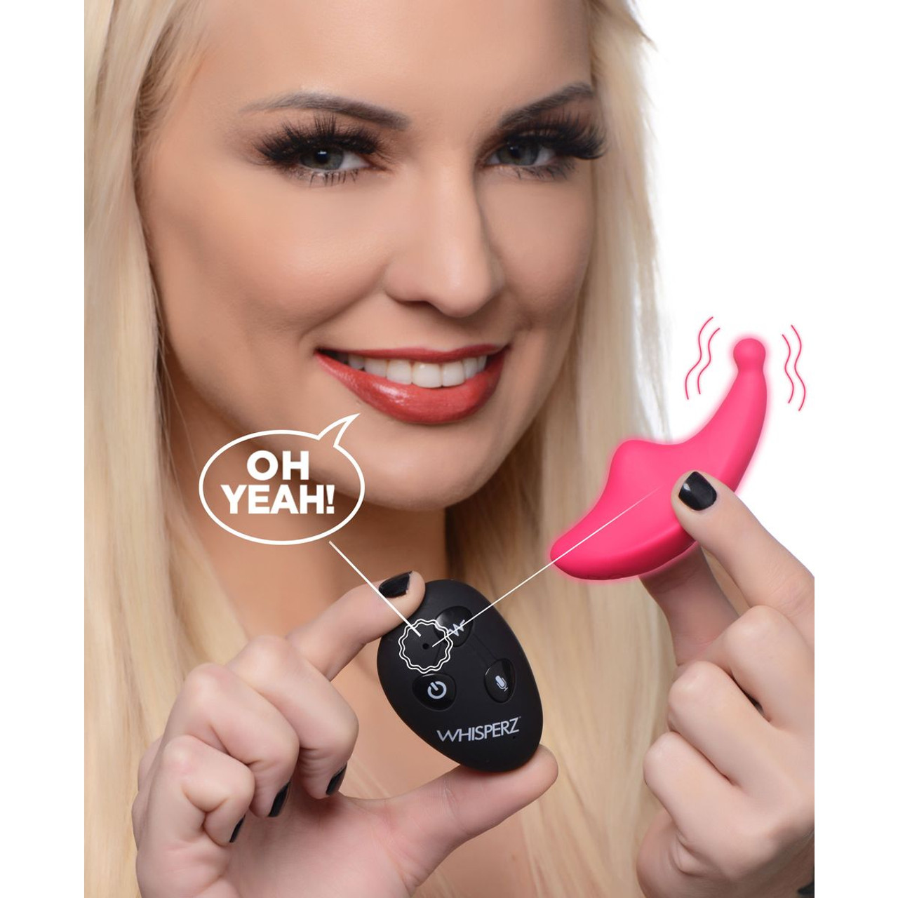 Voice-Activated 10X Silicone Panty Vibrator with Remote Control product image