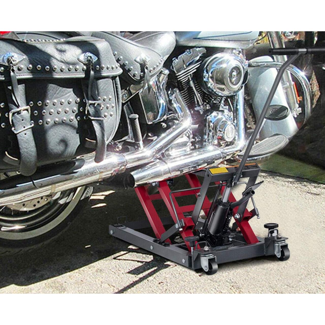 1,500-Pound Motorcycle ATV Jack Lift Stand product image
