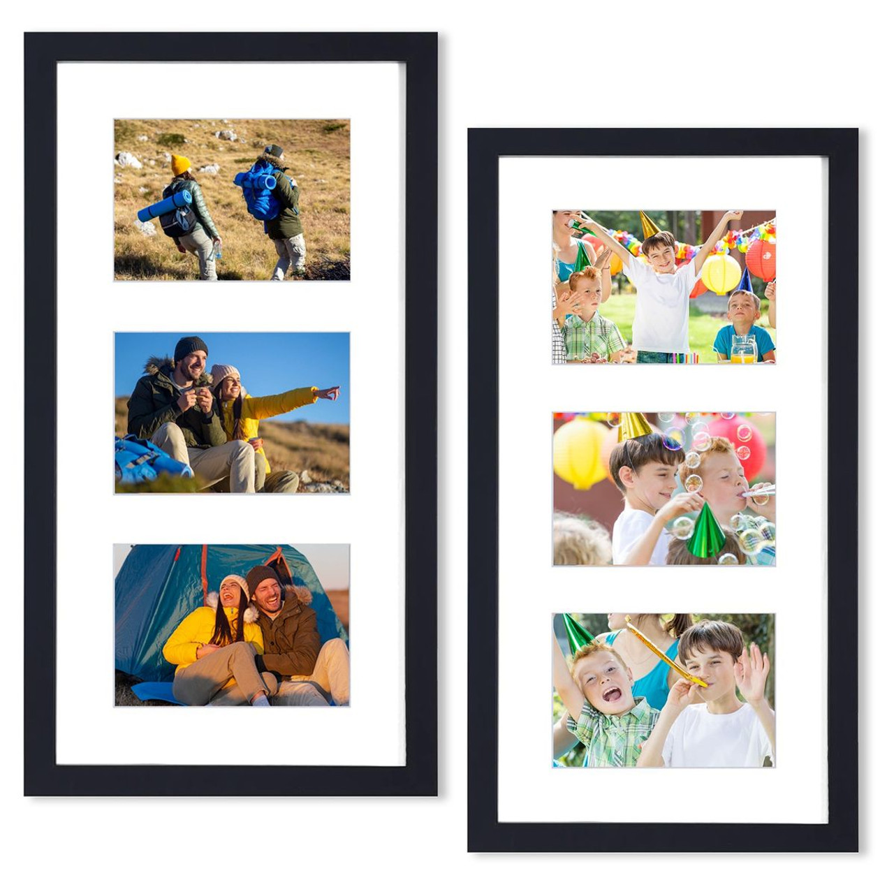 iMounTEK® 5 x 7-Inch 3-Opening Picture Frame (2-Pack) product image