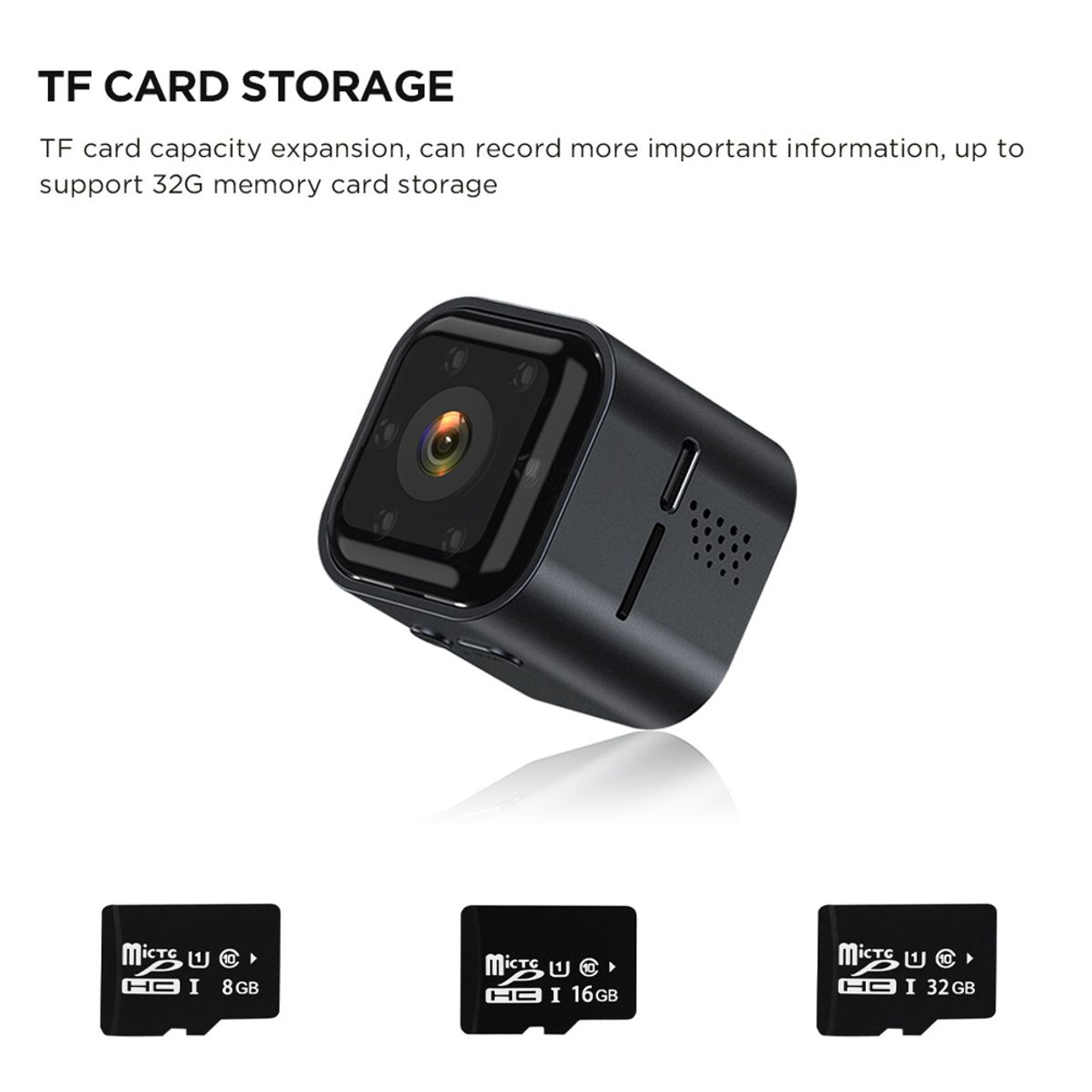 Smart Wifi Wireless Camera 1080P Home Security Hd Night Vision Action Camera product image