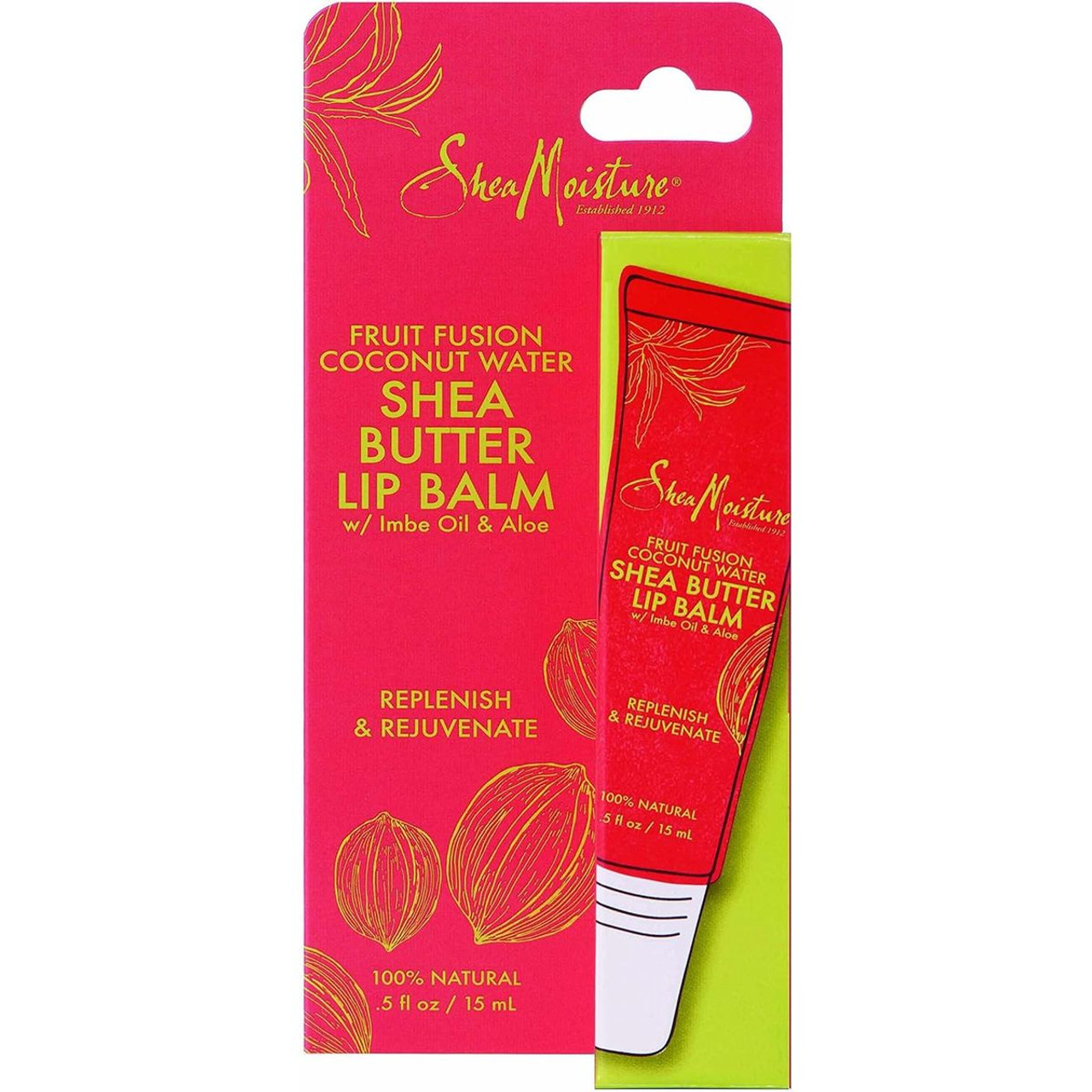 Fruit Fusion Coconut Water Butter Lip Balm by Shea Moisture®, 0.5 fl. oz. (3-Pack) product image