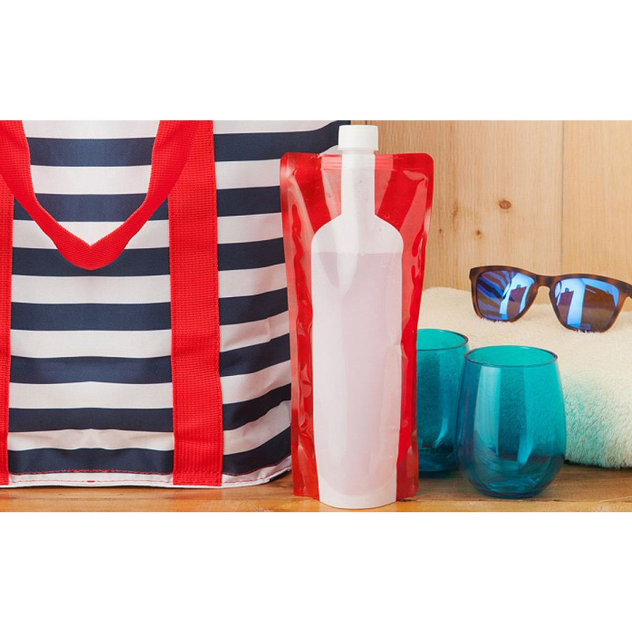 Reusable Wine or Water Flask (3- to 12-Pack) product image