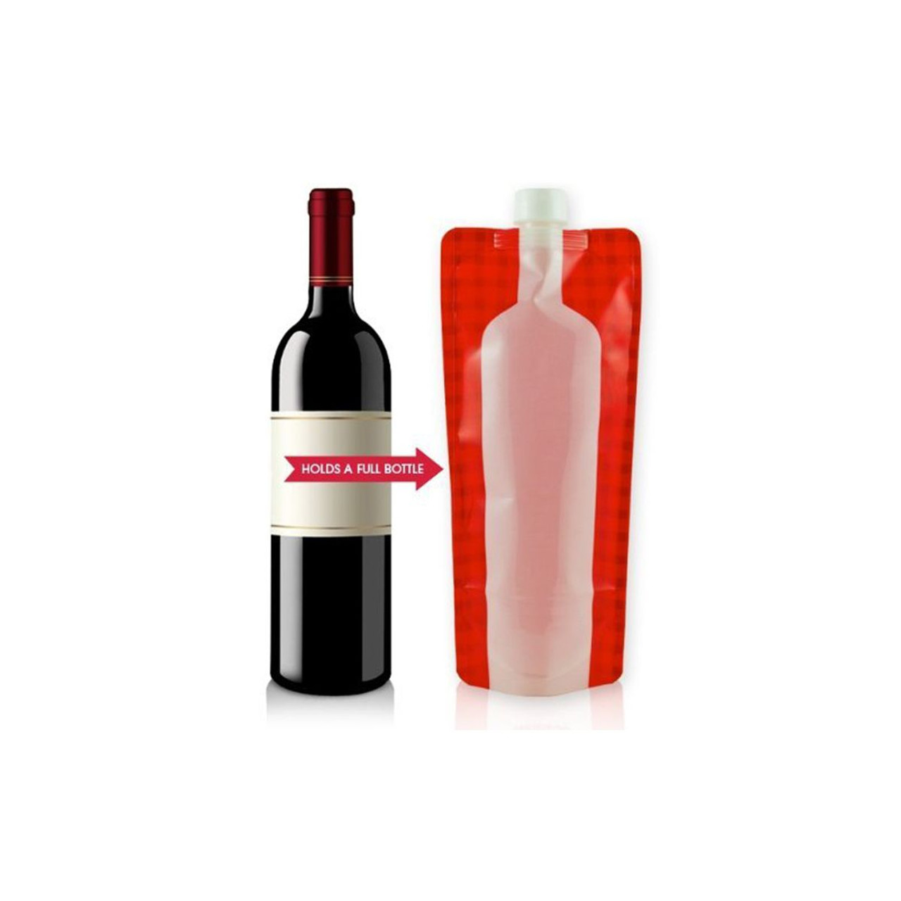 Reusable Wine or Water Flask (3- to 12-Pack) product image