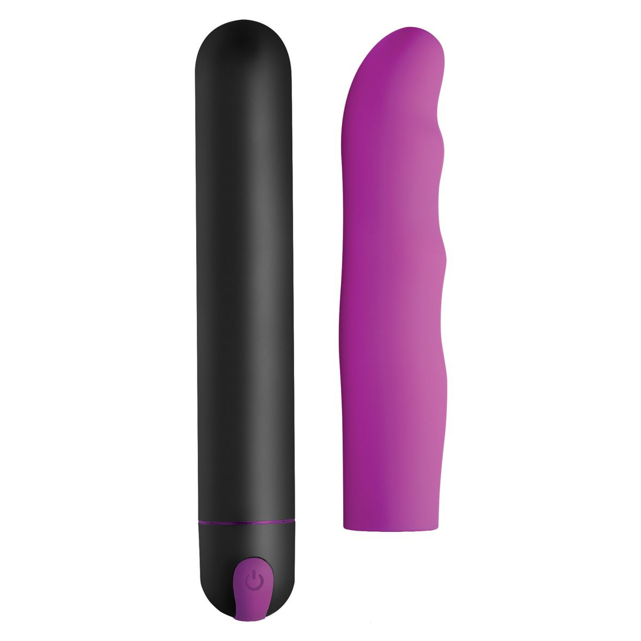 XL Silicone Bullet and Wavy Sleeve product image