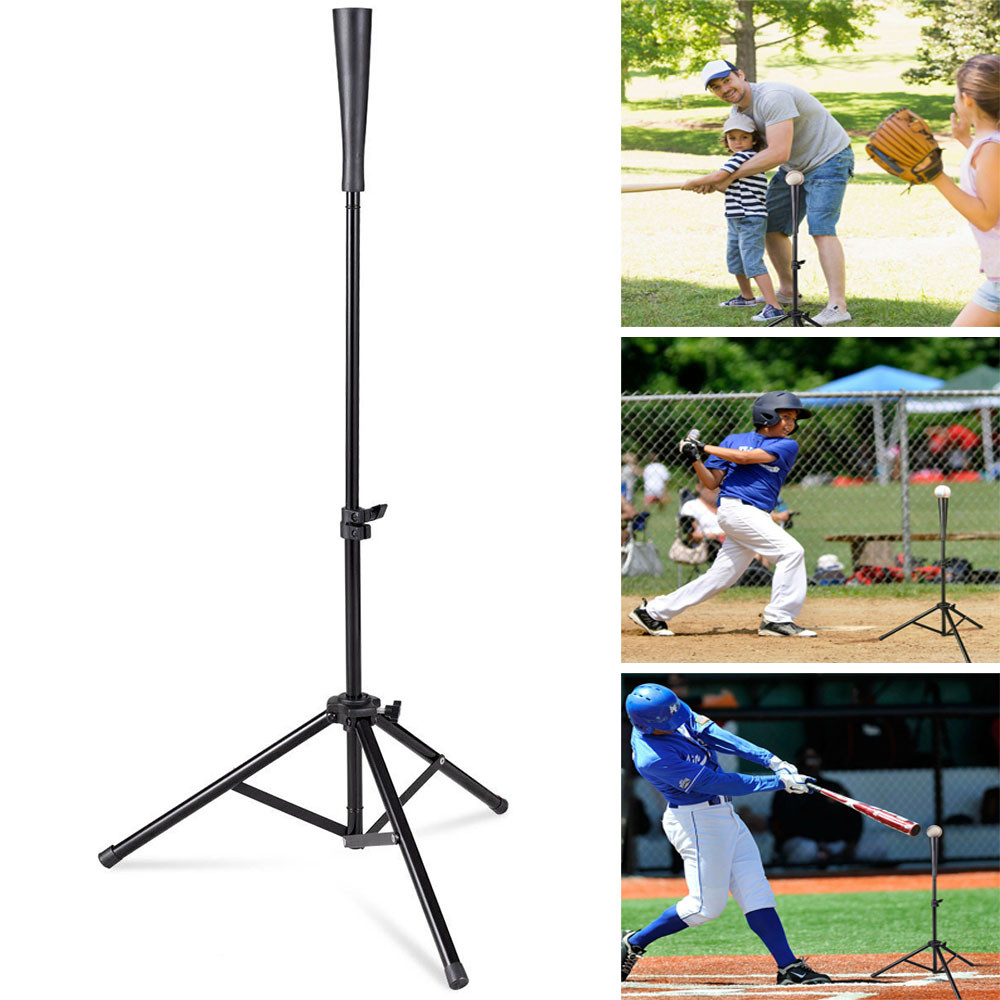 Tee De Frappe Réglable Pour Baseball Et Softball - Portable, Stable, Pour L'Entraînement - 12