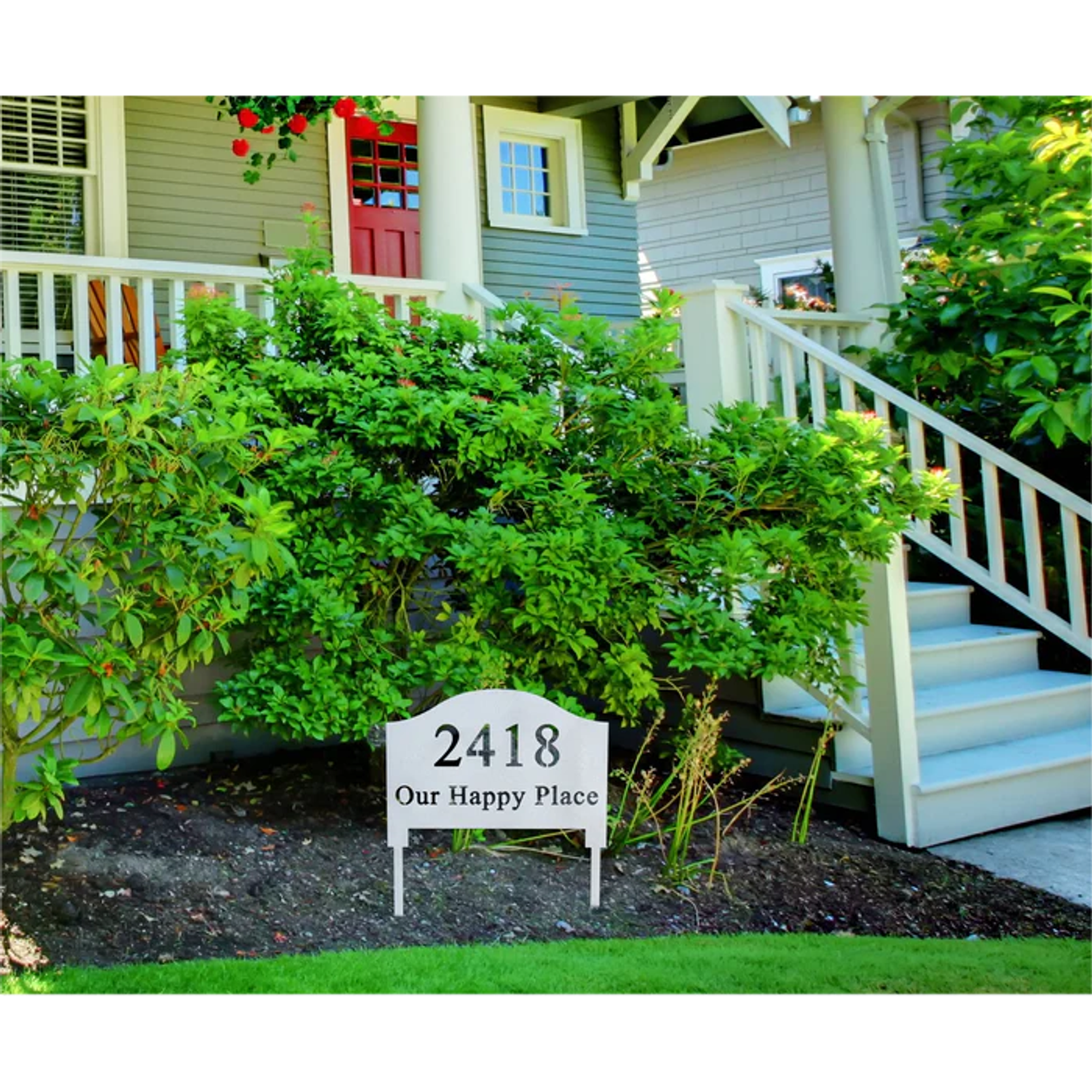 Personalized Staked Address Yard Sign product image
