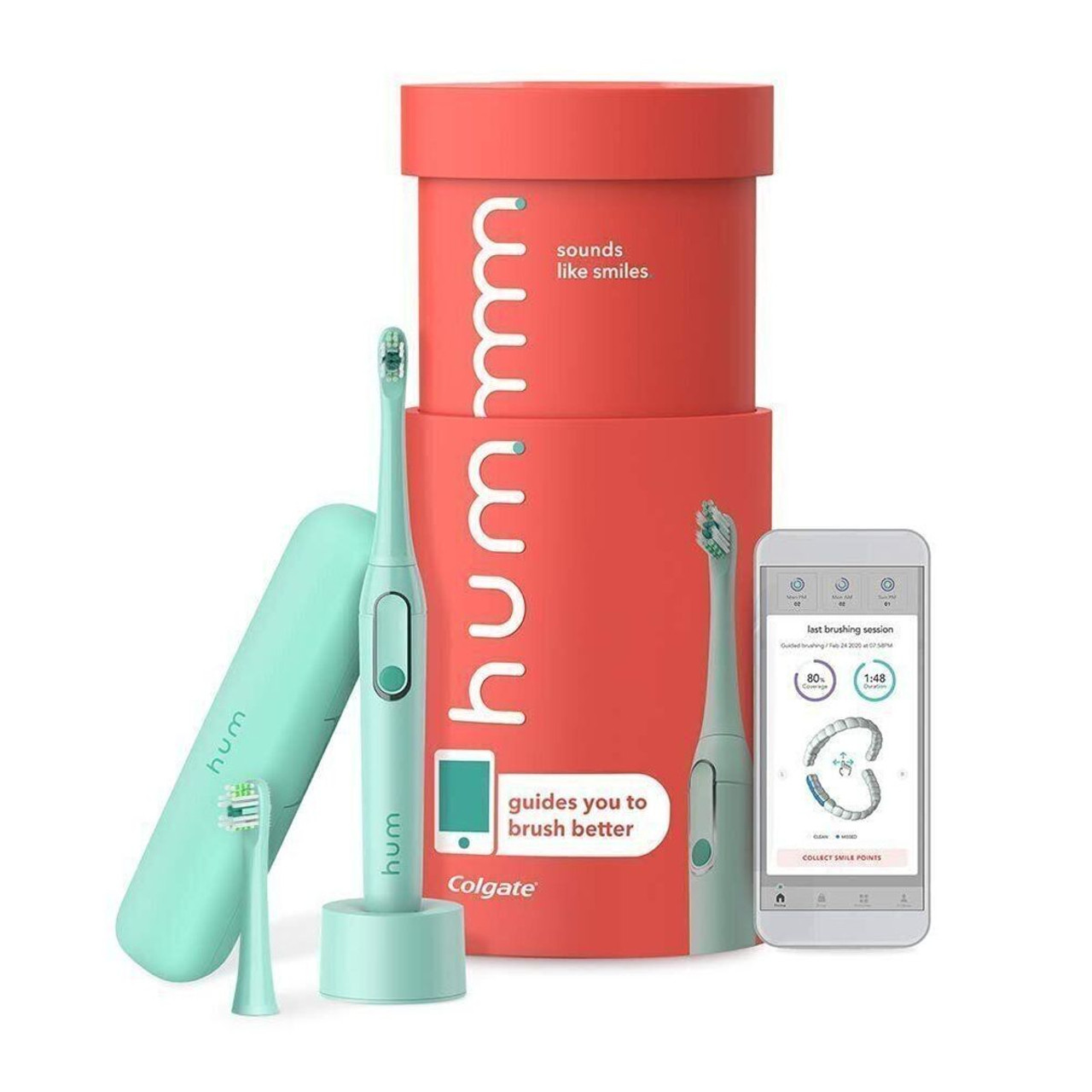 hum by Colgate® Smart Electric Toothbrush with Travel Case product image