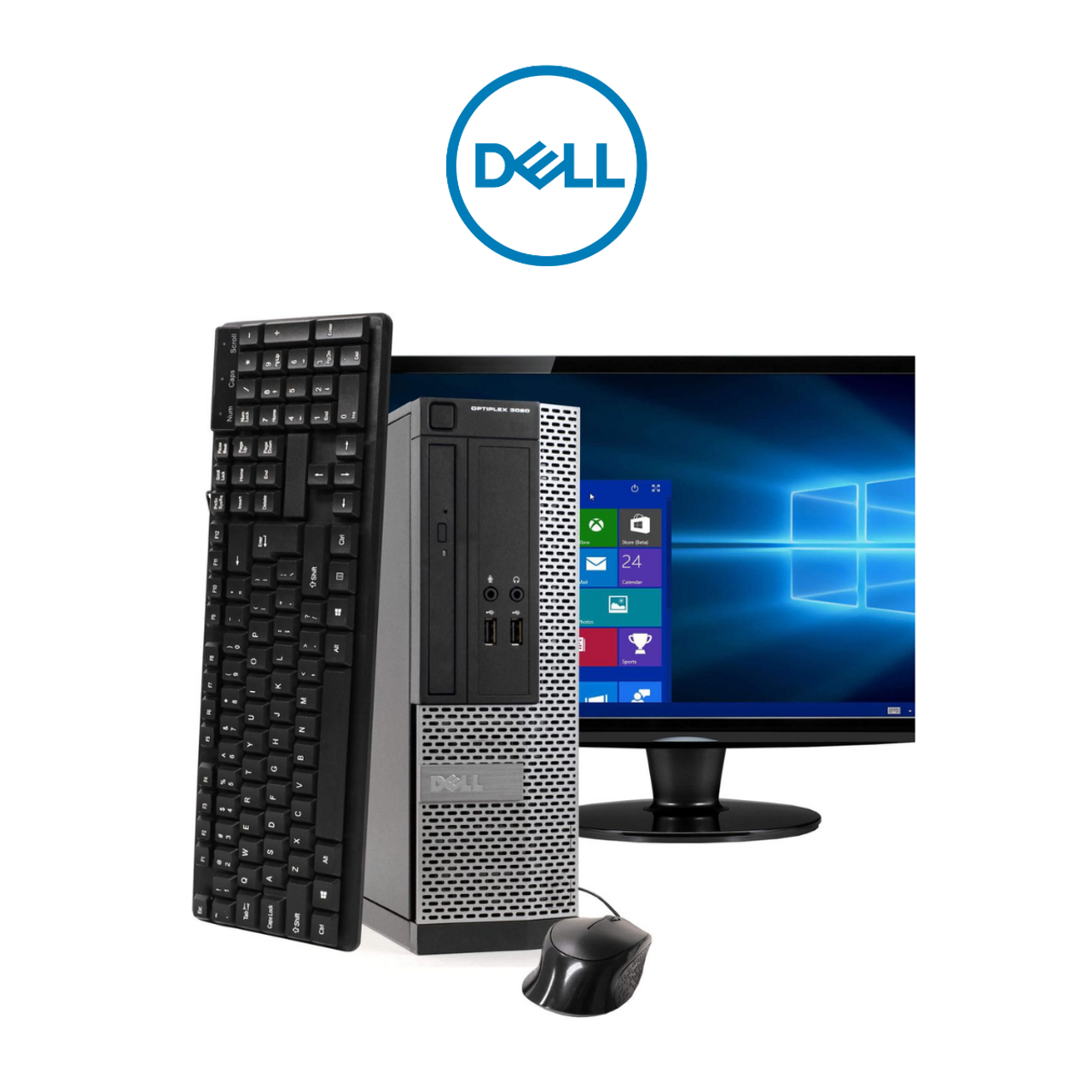 Dell Optiplex 3020 Desktop Computer (Intel i5 Quad Core 8GB RAM 500GB HDD) product image