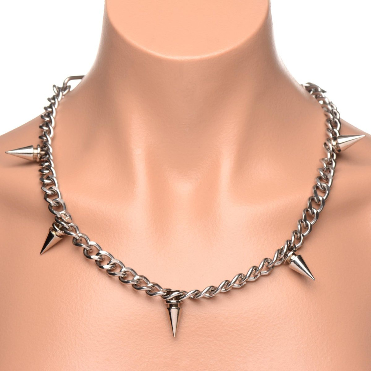 Master Series Spiked Punk Necklace product image