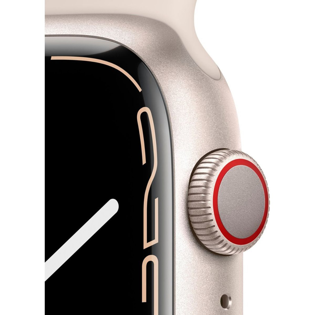 Apple Watch (Series 7) Starlight Aluminum Case product image