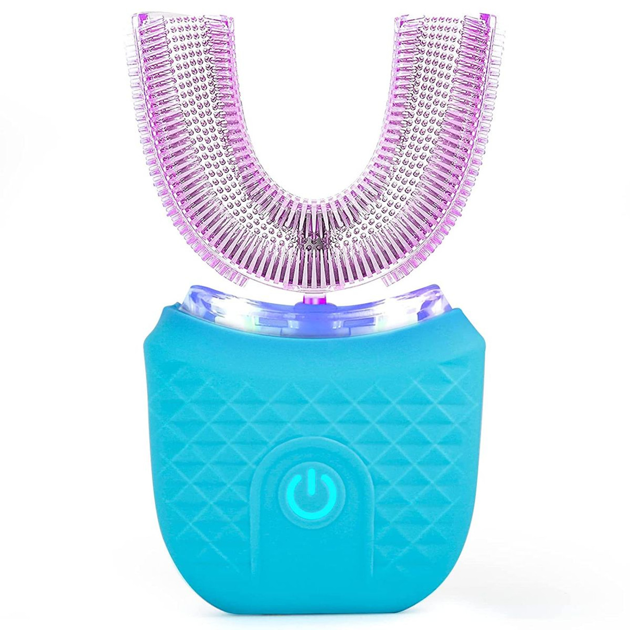 U Shape Automatic Toothbrush with UV Light, Wireless Charging 4 Cleaning Modes, Home Travel Washable Dual Use product image