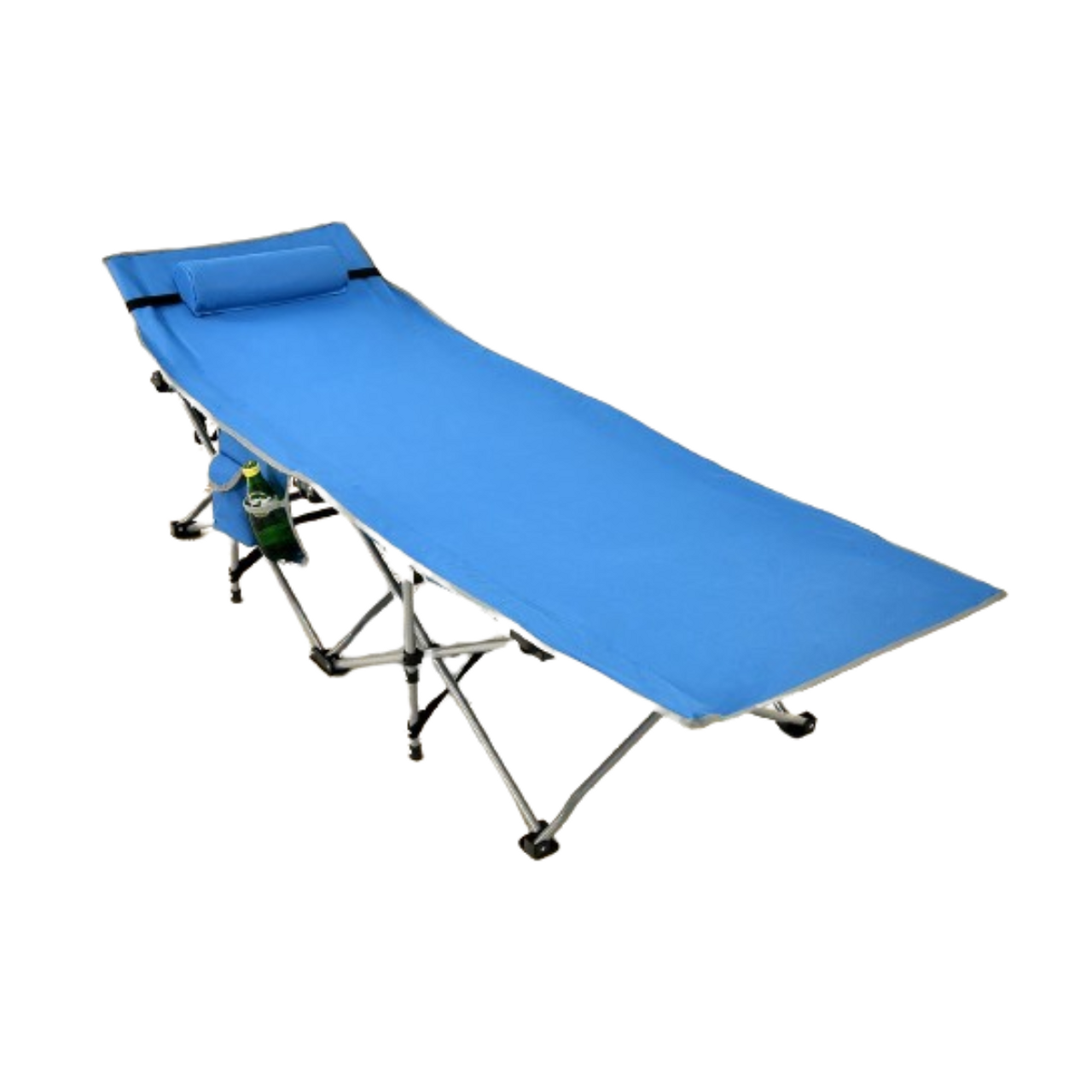 Costway Folding Camping Cot with Side Pocket product image