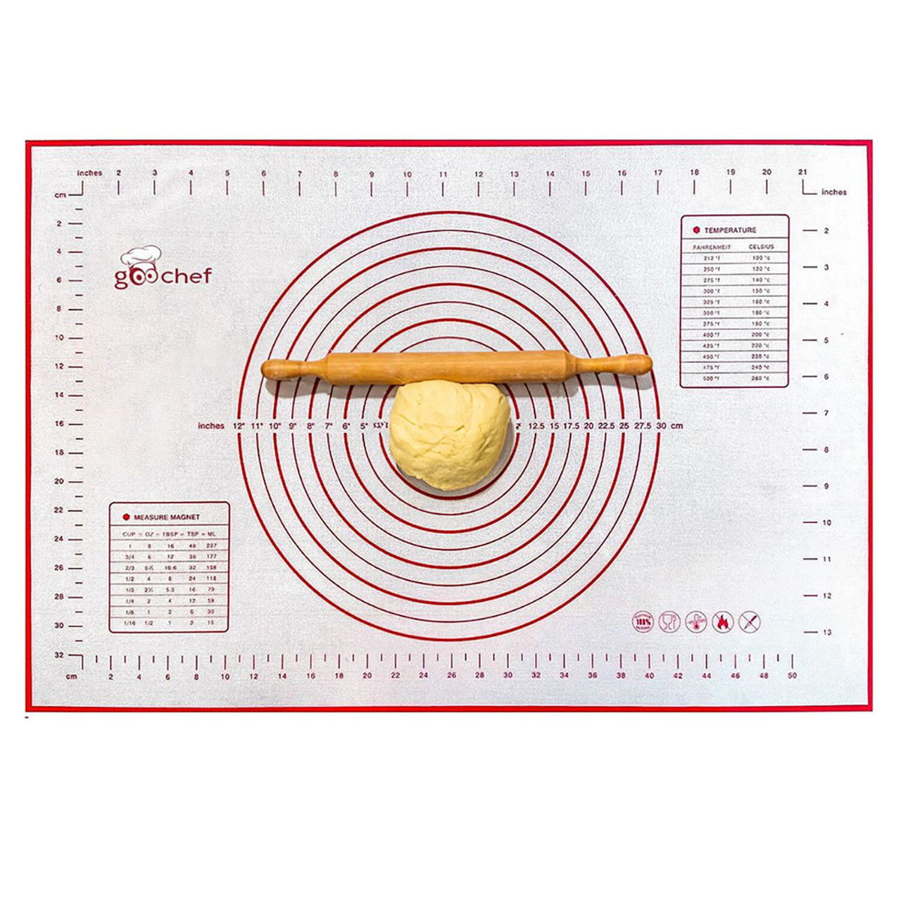 GooChef™ Non-Stick Silicone Pastry Baking Mat product image