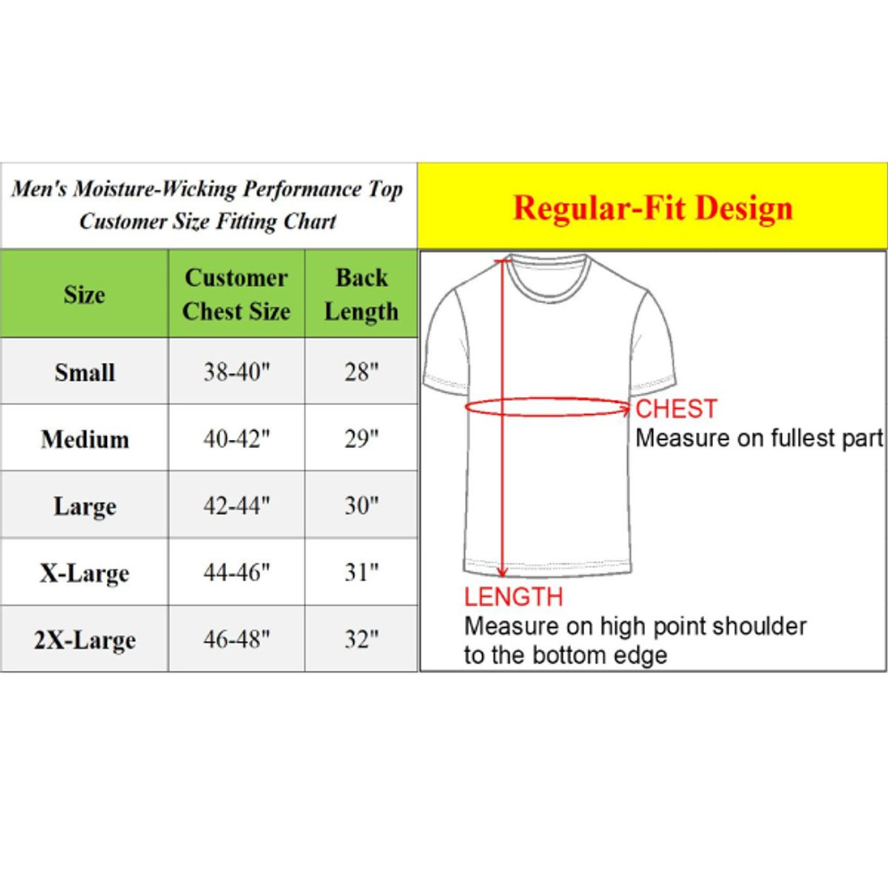 Men's Moisture-Wicking Long Sleeve Performance Tee (1- or 3-Pack) product image