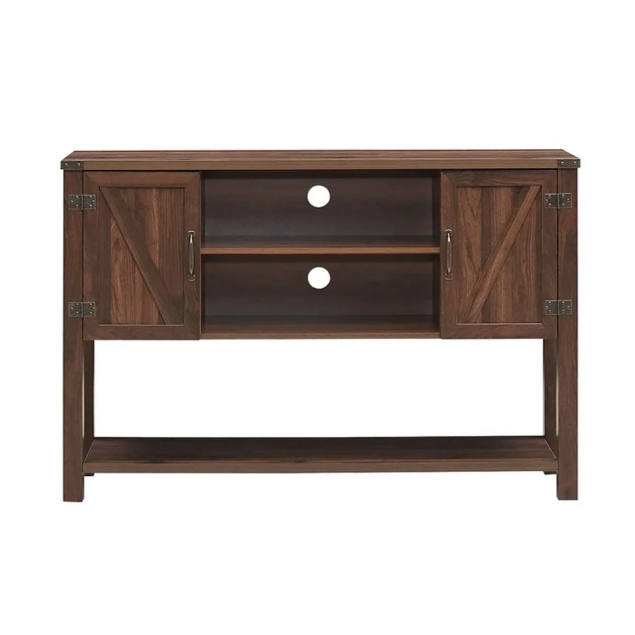 Costway Barn Door 60" TV Stand Console with Storage product image