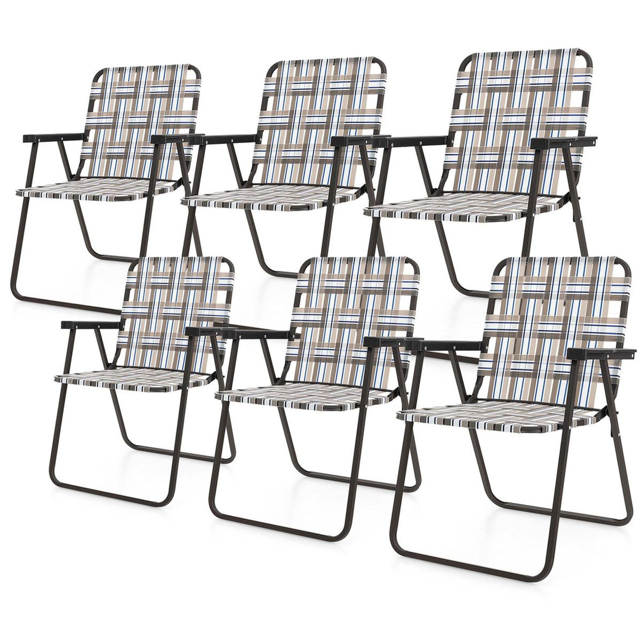 Lightweight Folding Lawn Webbing Chair (2- to 6-Pack) product image