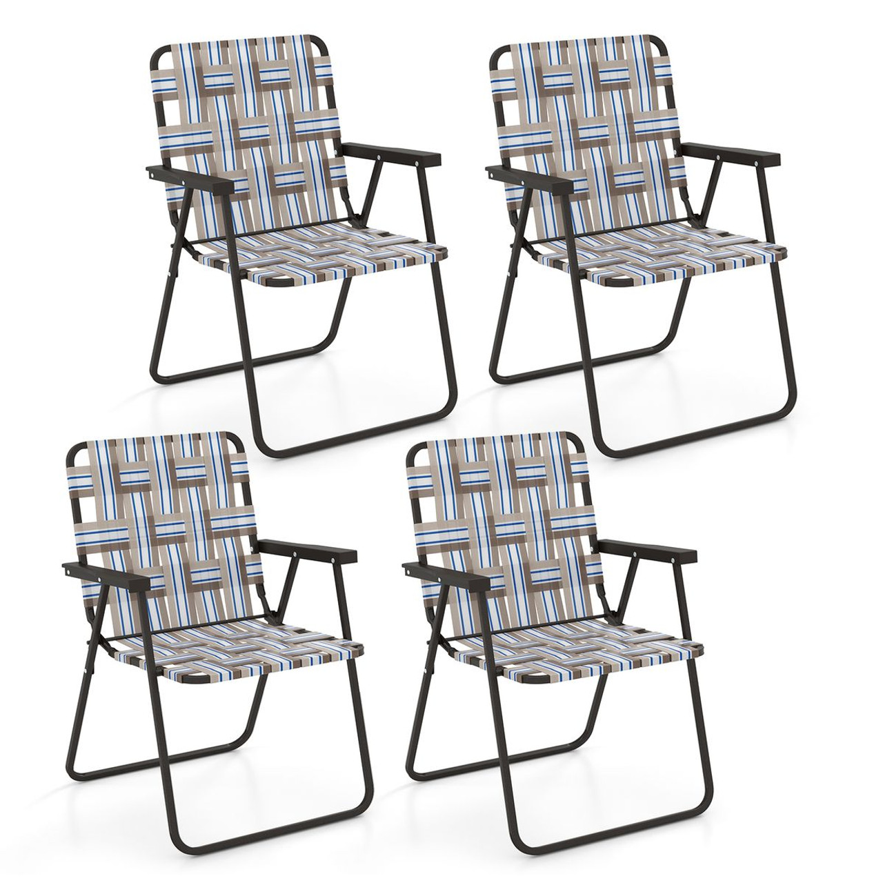 Lightweight Folding Lawn Webbing Chair (2- to 6-Pack) product image