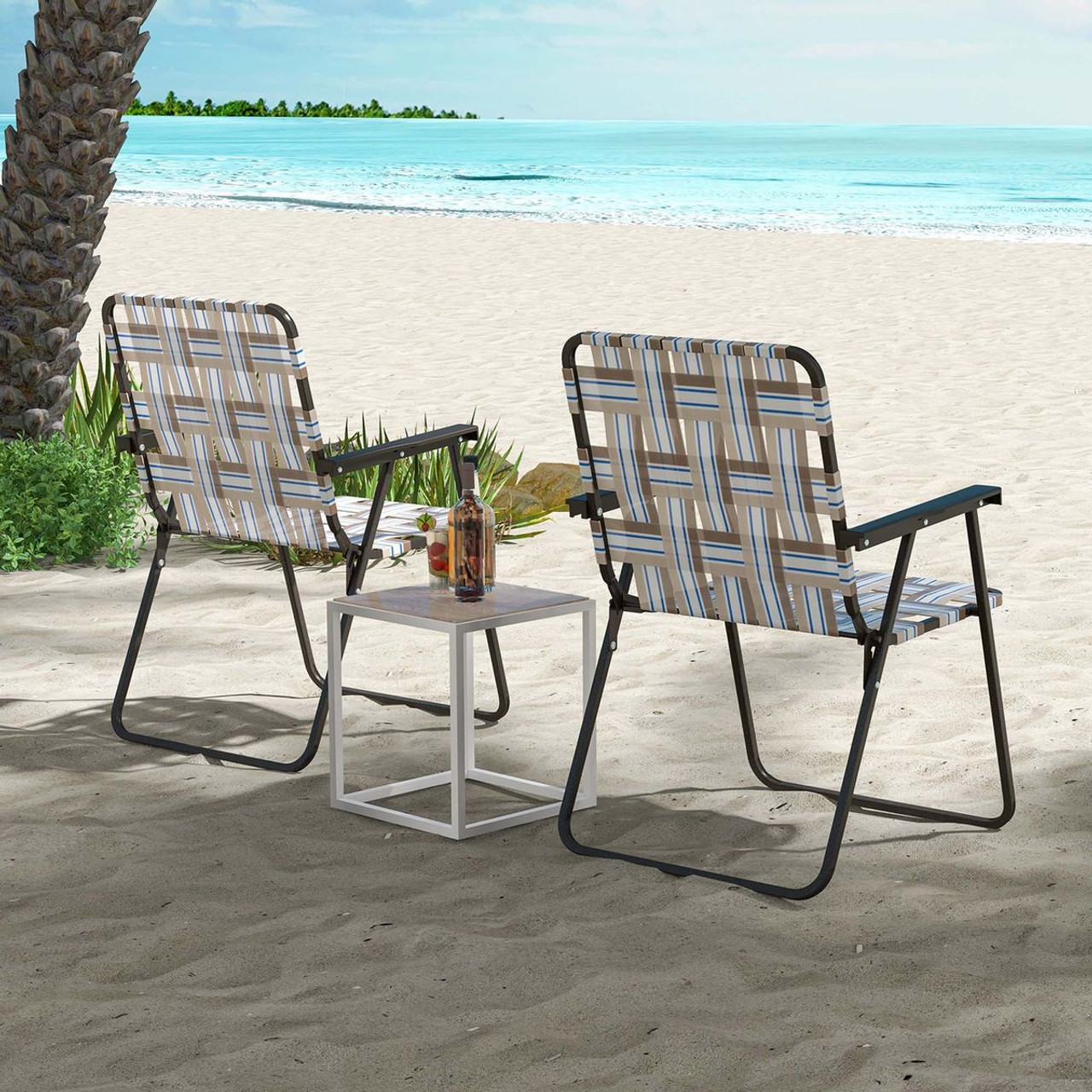 Lightweight Folding Lawn Webbing Chair (2- to 6-Pack) product image