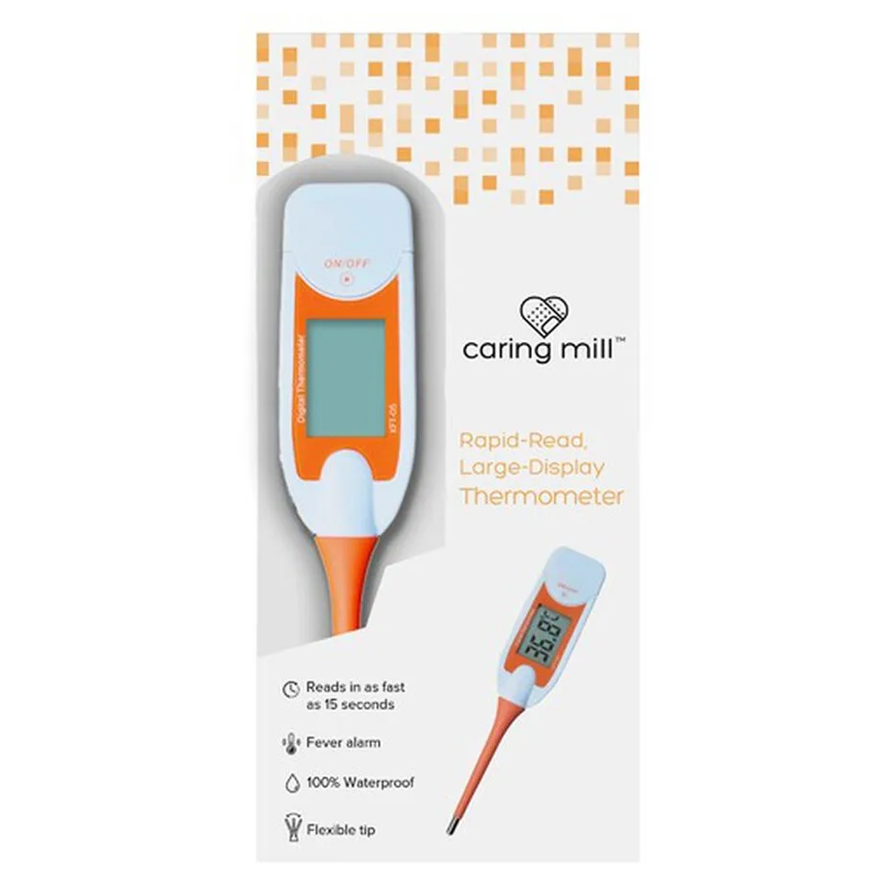 Caring Mill™ No-Contact Infrared or Rapid-Read Thermometer (1 or 3-Pack) product image