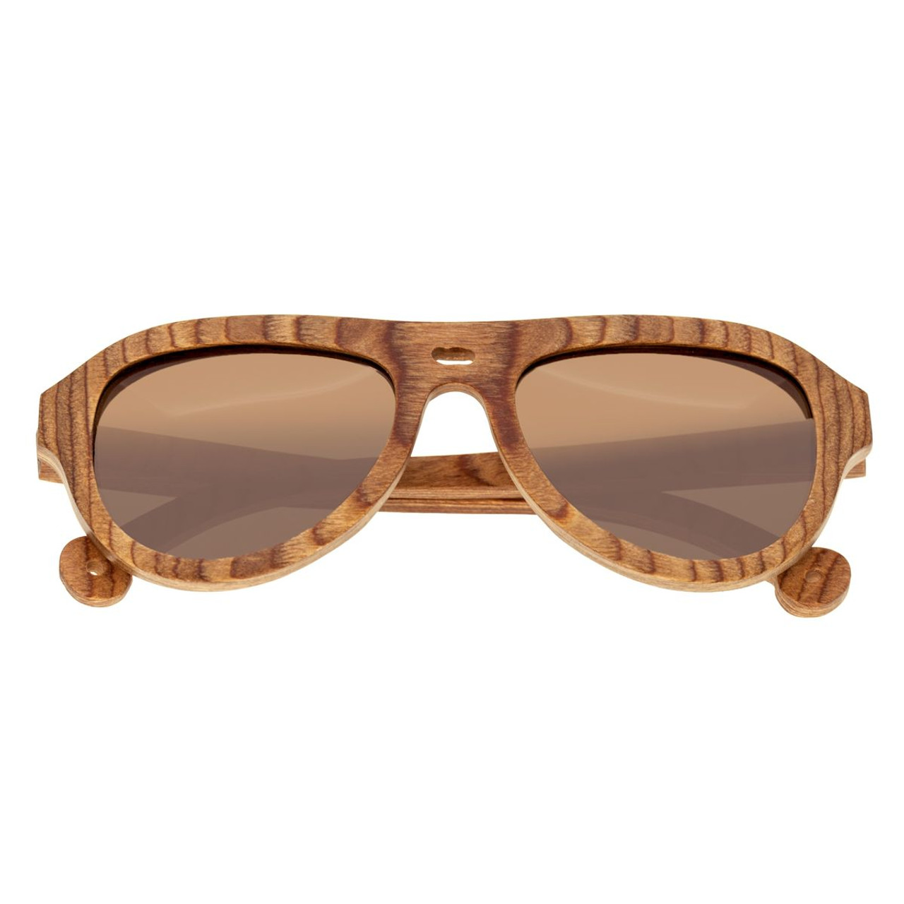 Spectrum Polarized Wooden Sunglasses product image