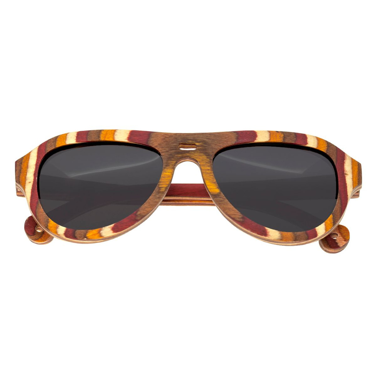 Spectrum Polarized Wooden Sunglasses product image