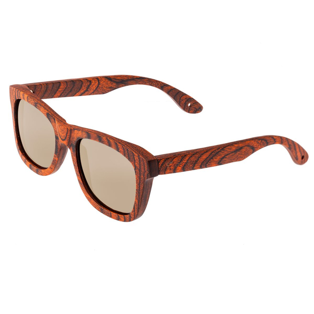 Spectrum Polarized Wooden Sunglasses product image