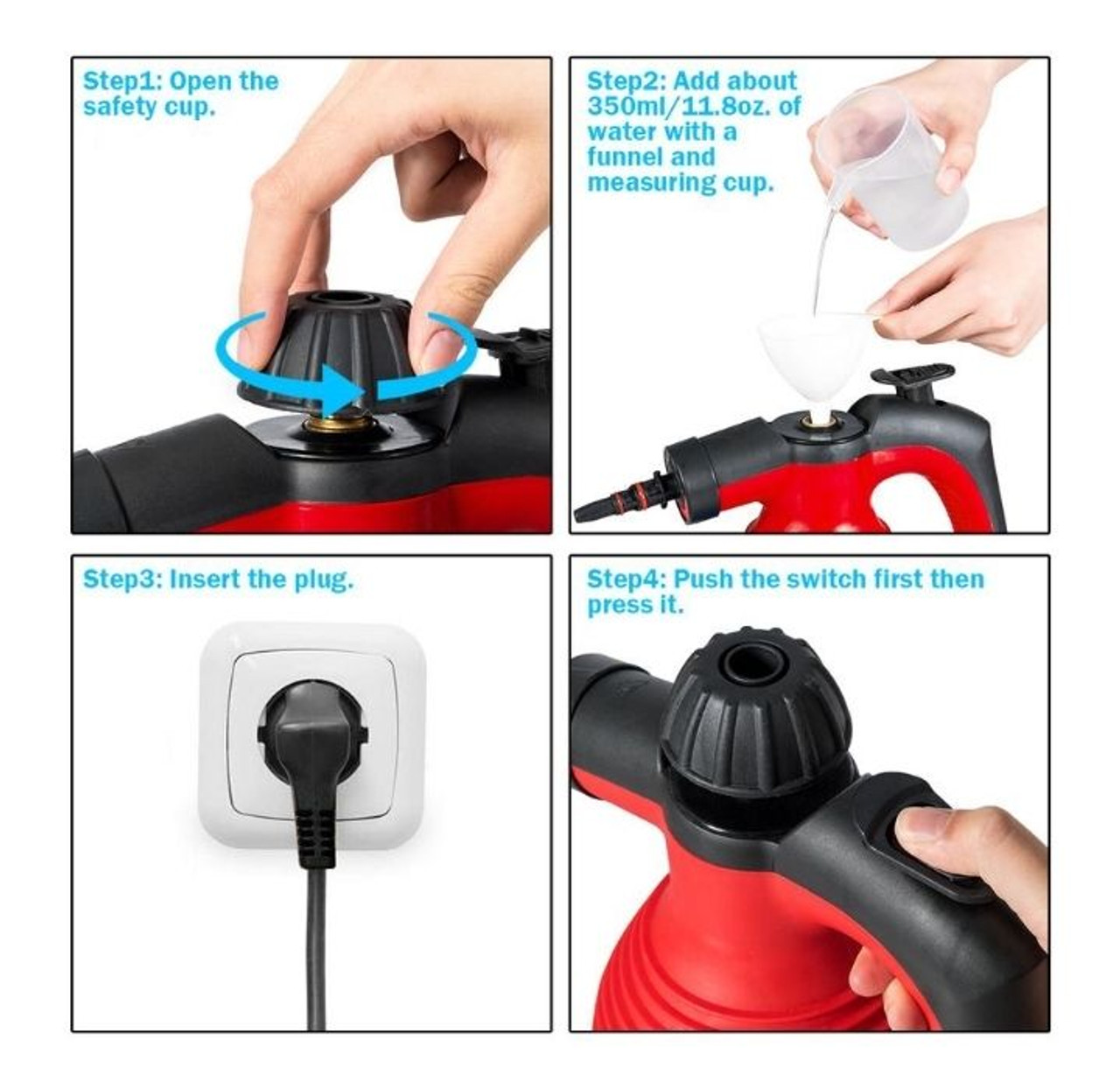 Multifunction Portable 1050W Steam Cleaner  product image