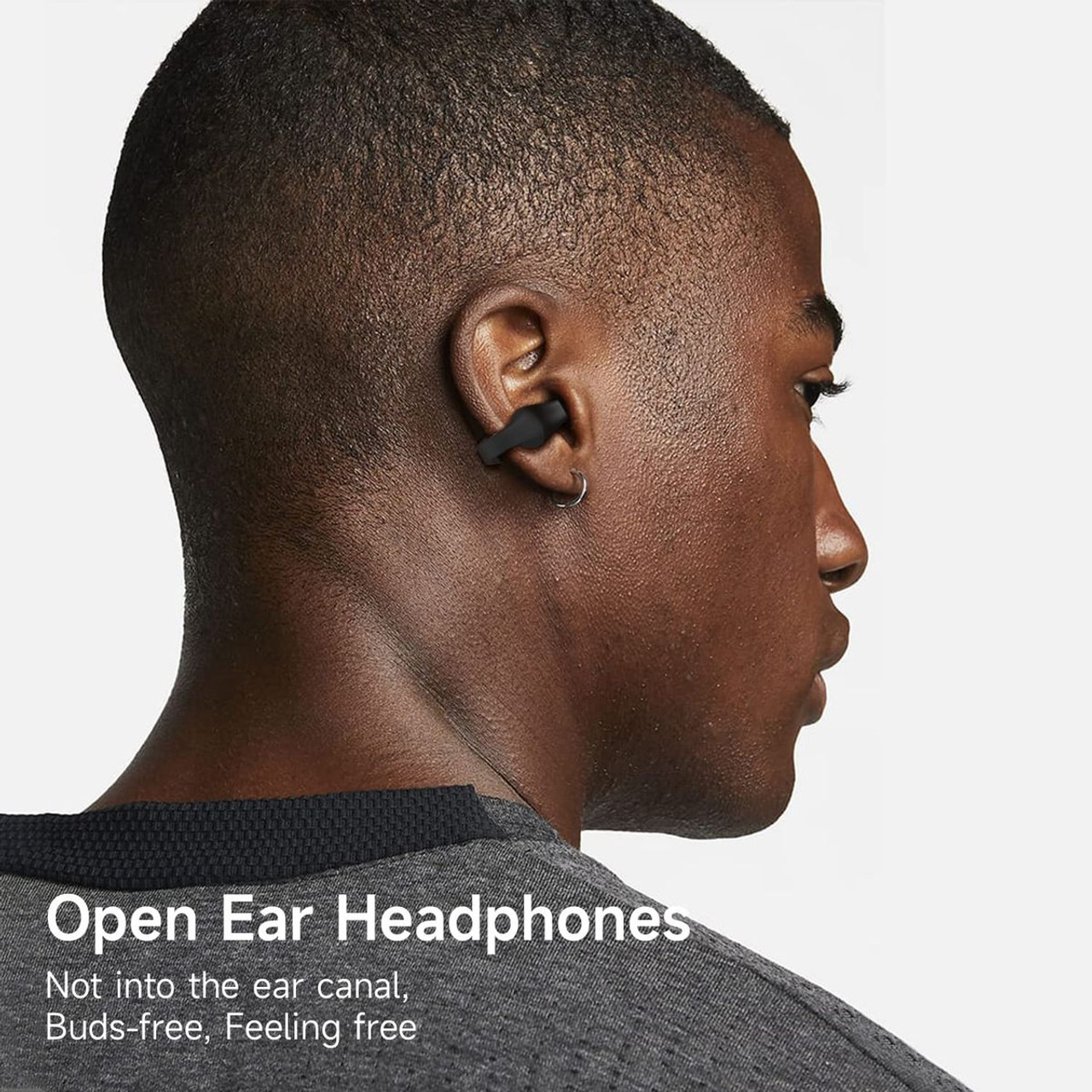 Wireless Bluetooth Headphones, Sports Headphones, Clip-on Bluetooth 5.2 Headphones, 32Hrs Playtime with Case product image
