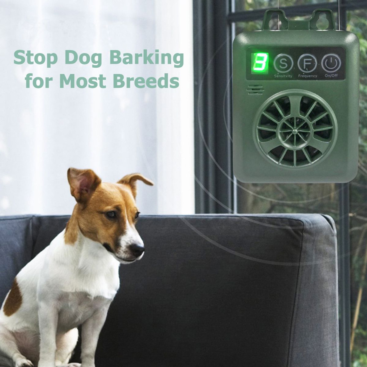 Ultrasonic Bark Stopper Pet Dog Anti Noise Stop Barking Dog Repeller Control Trainer Device product image