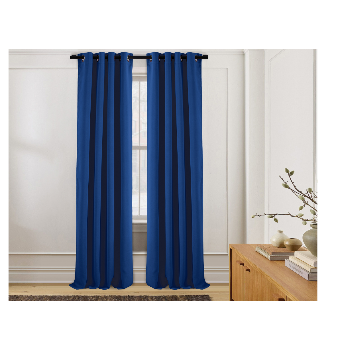 55 x 84-Inch Solid Thermal Blackout Panels (Set of 2) product image