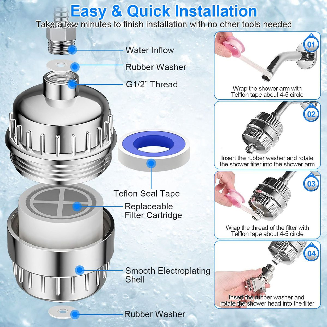 iMounTEK® Filter for Shower Heads product image