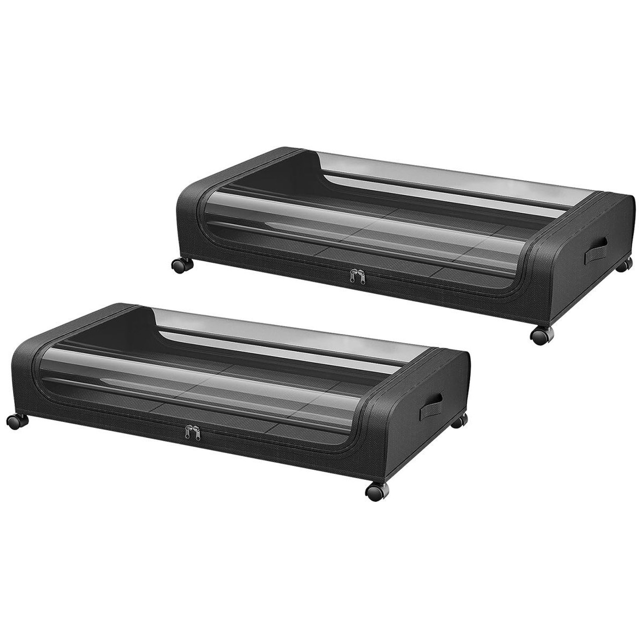 NewHome™ Under-Bed Storage Container with Zipper & Wheels (2-Pack) product image