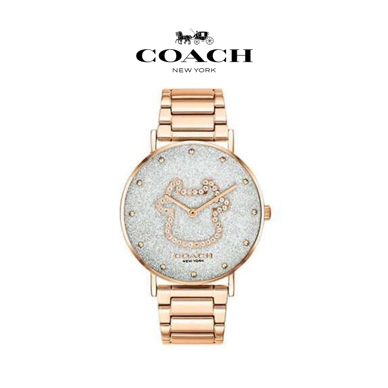 Coach Women's Perry Silver Dial Watch product image