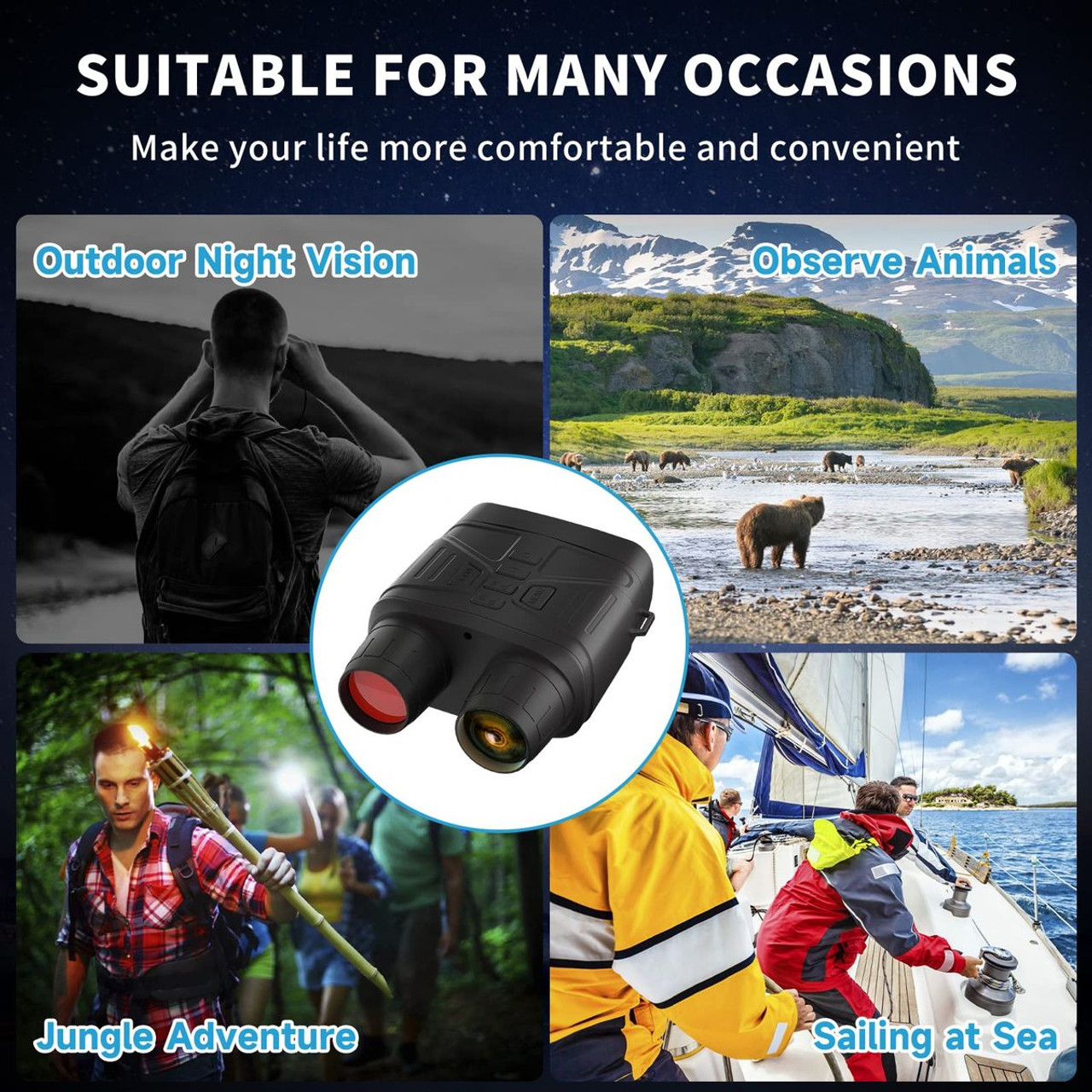 4K Night Vision Binoculars product image