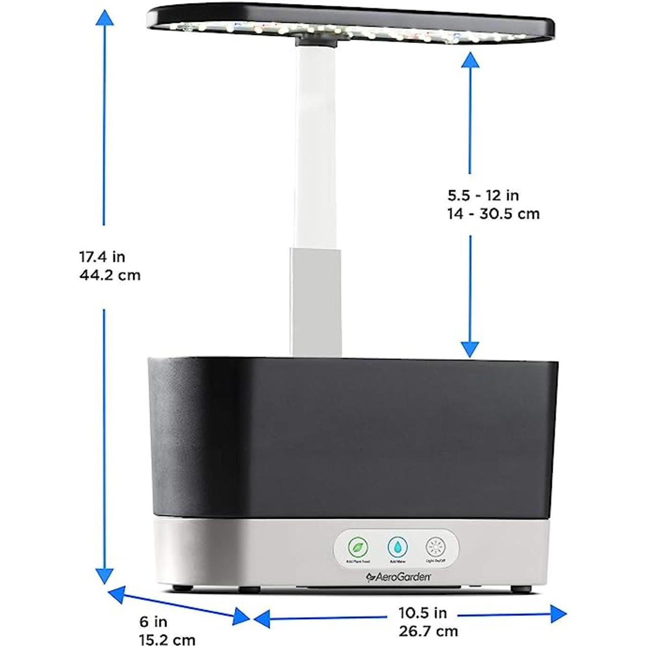 AeroGarden® Harvest 6-Pod Hydroponic Garden with Heirloom Salad Greens product image