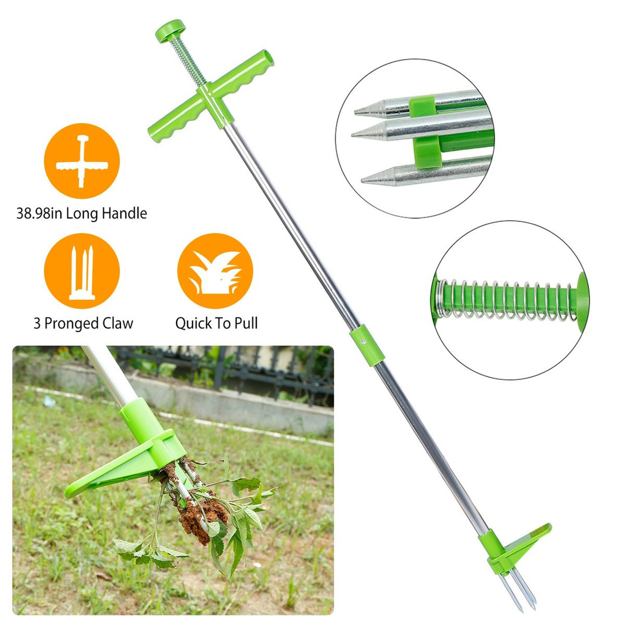 LakeForest® Weed Puller Removal Hand Tool product image