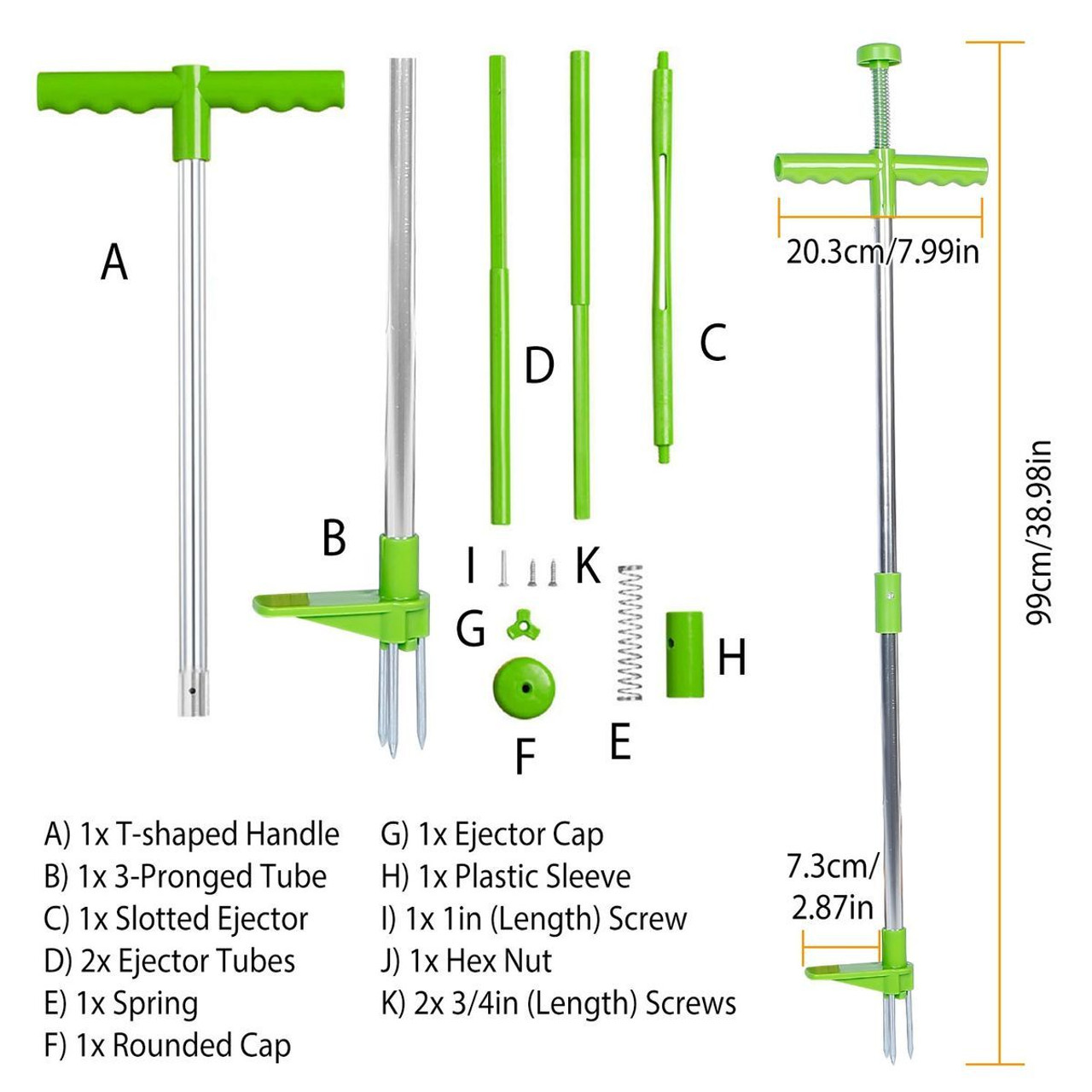LakeForest® Weed Puller Removal Hand Tool product image