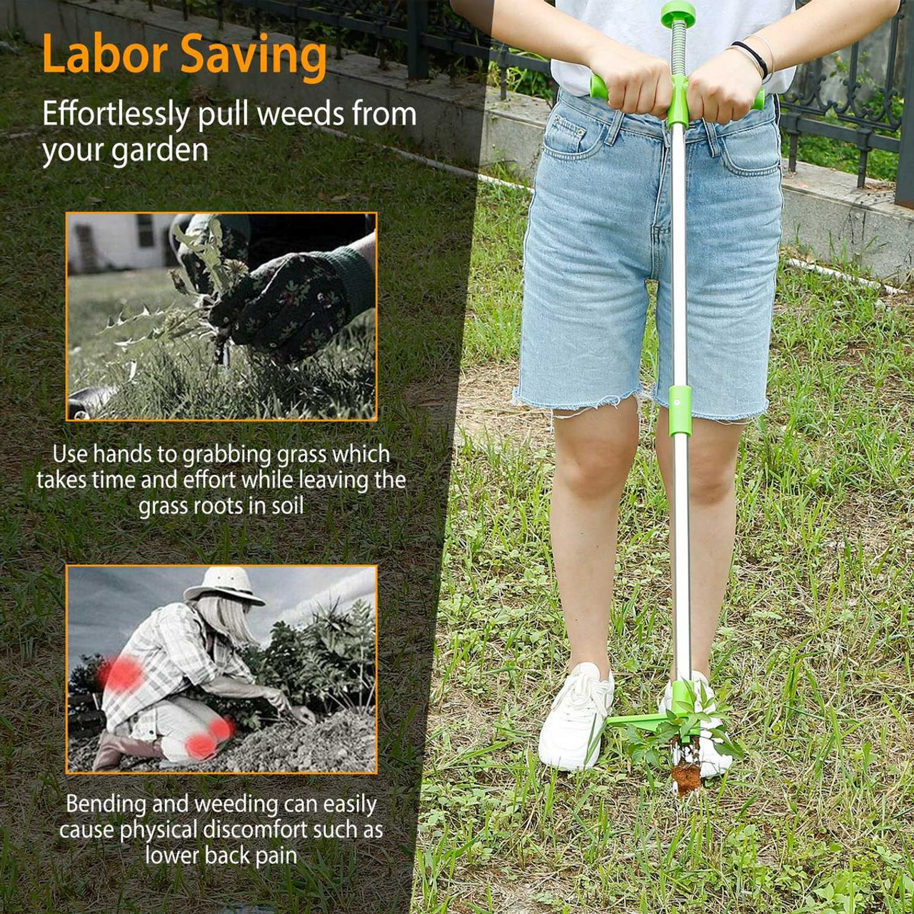 LakeForest® Weed Puller Removal Hand Tool product image